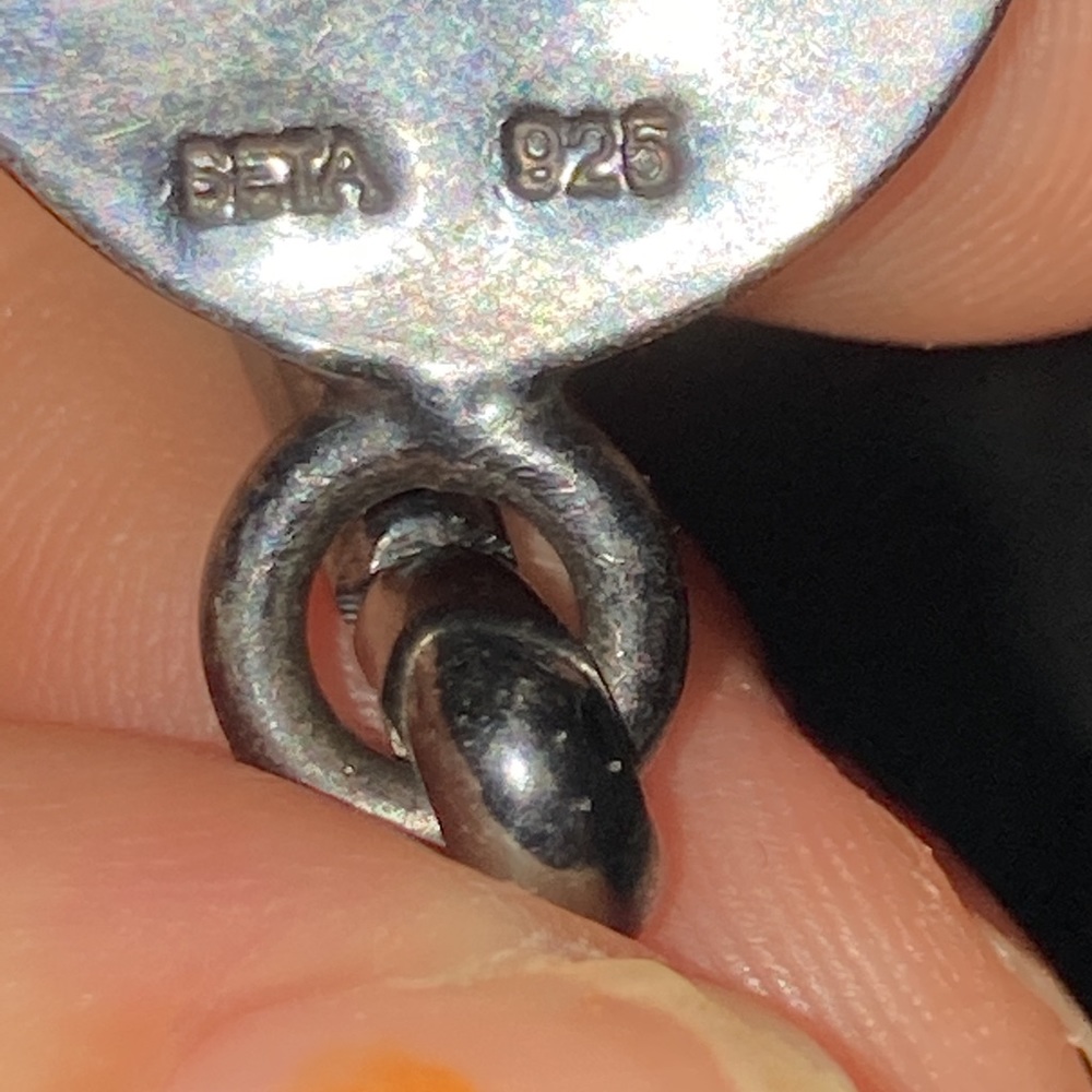 Sterling Silver Initial Bracelet (R) - Picture 10 of 10